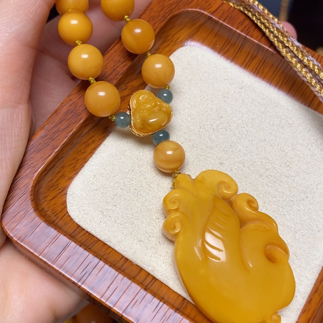 【闪购商品】未镶嵌蜜蜡颈饰项链