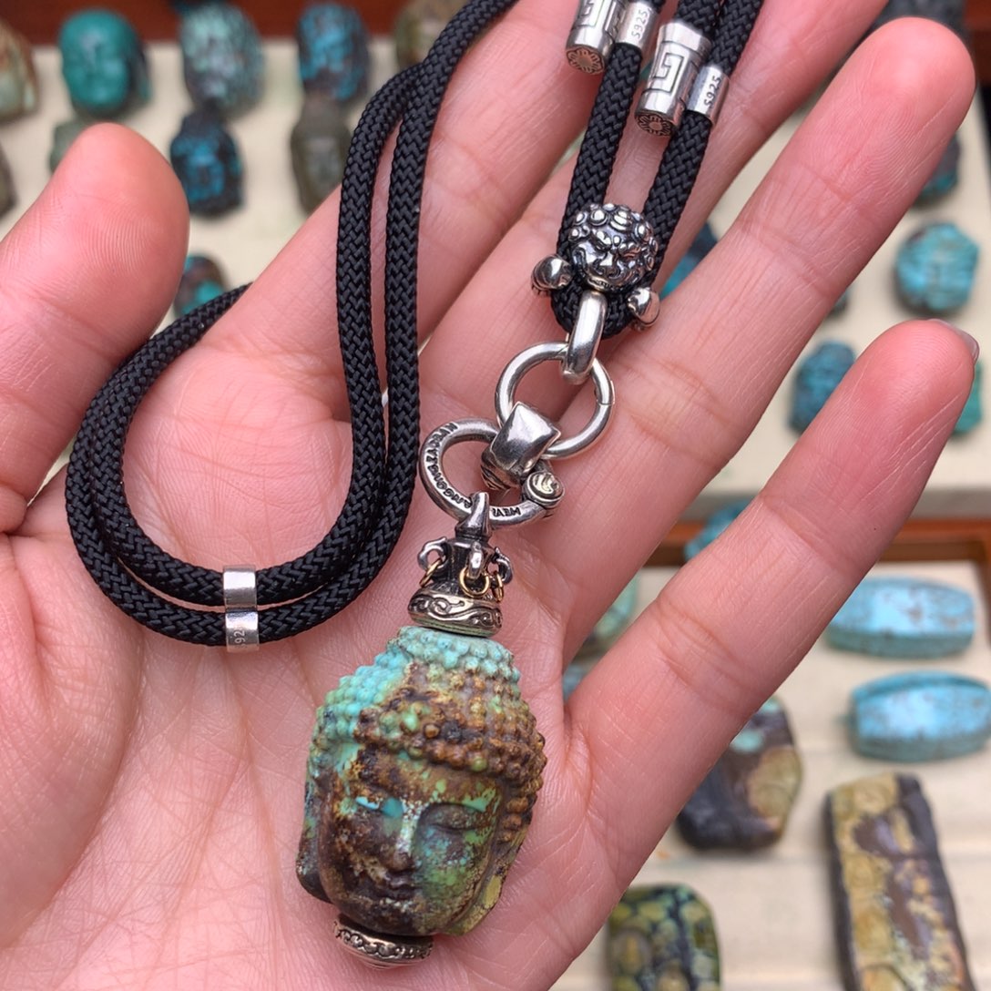 绿松石未镶嵌配饰