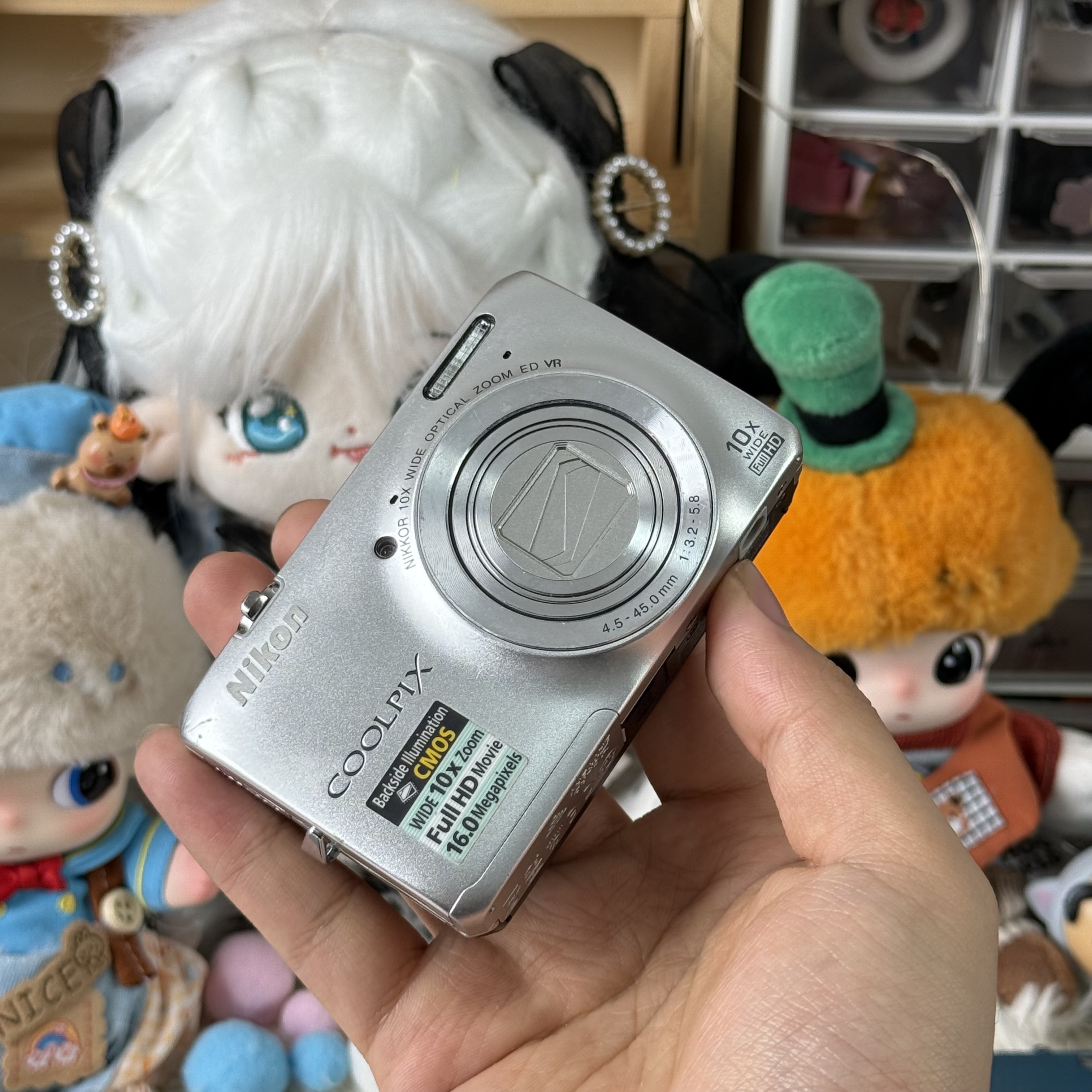 9新 Nikon/尼康 尼康s6300色彩感好1600万像素滤镜多带配件