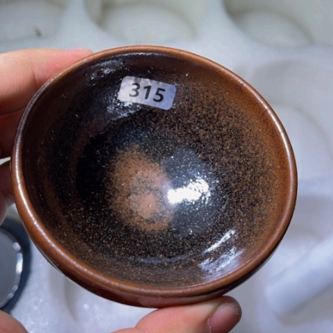 茶盏原矿原釉柴烧建盏