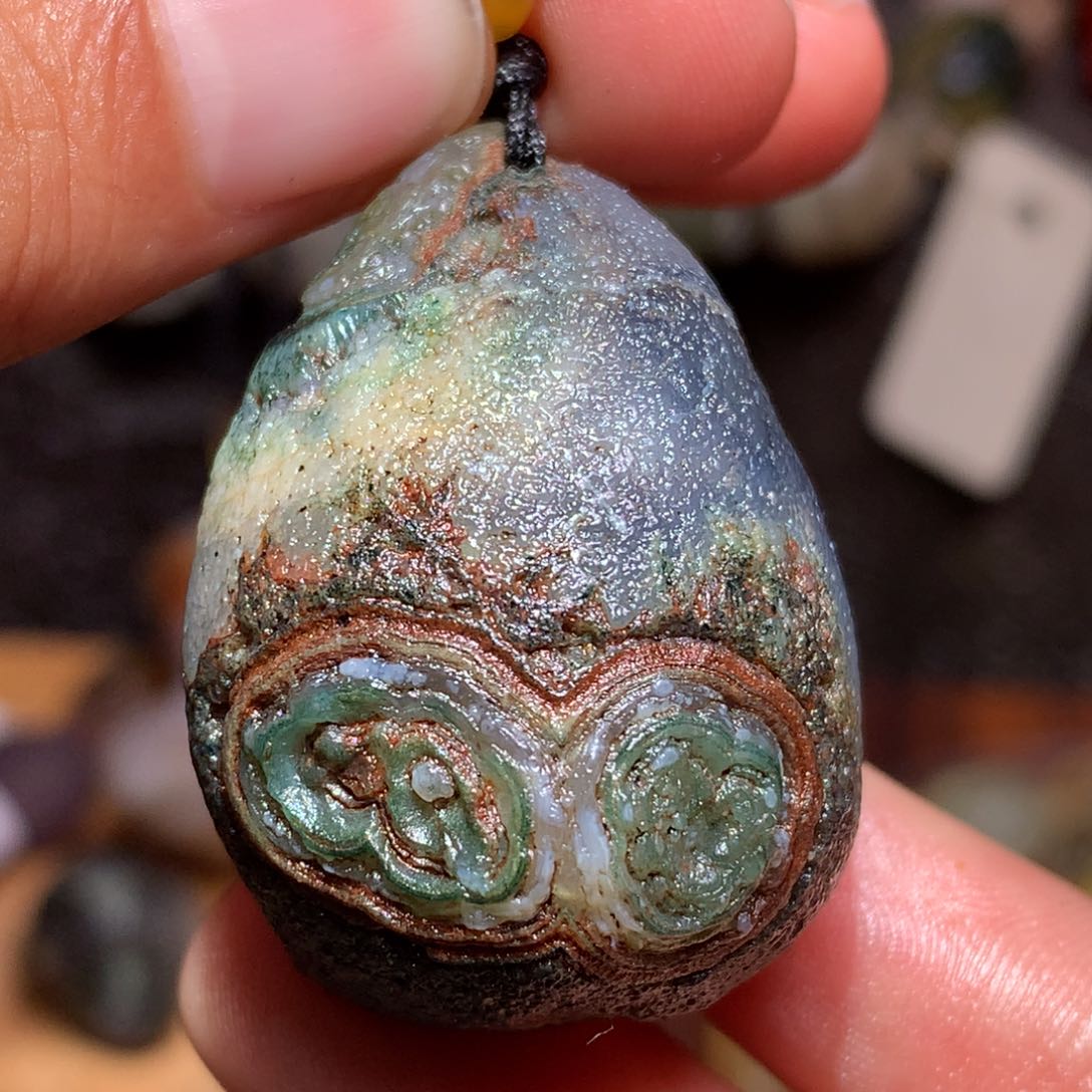 未镶嵌玛瑙/玉髓珠宝半成品