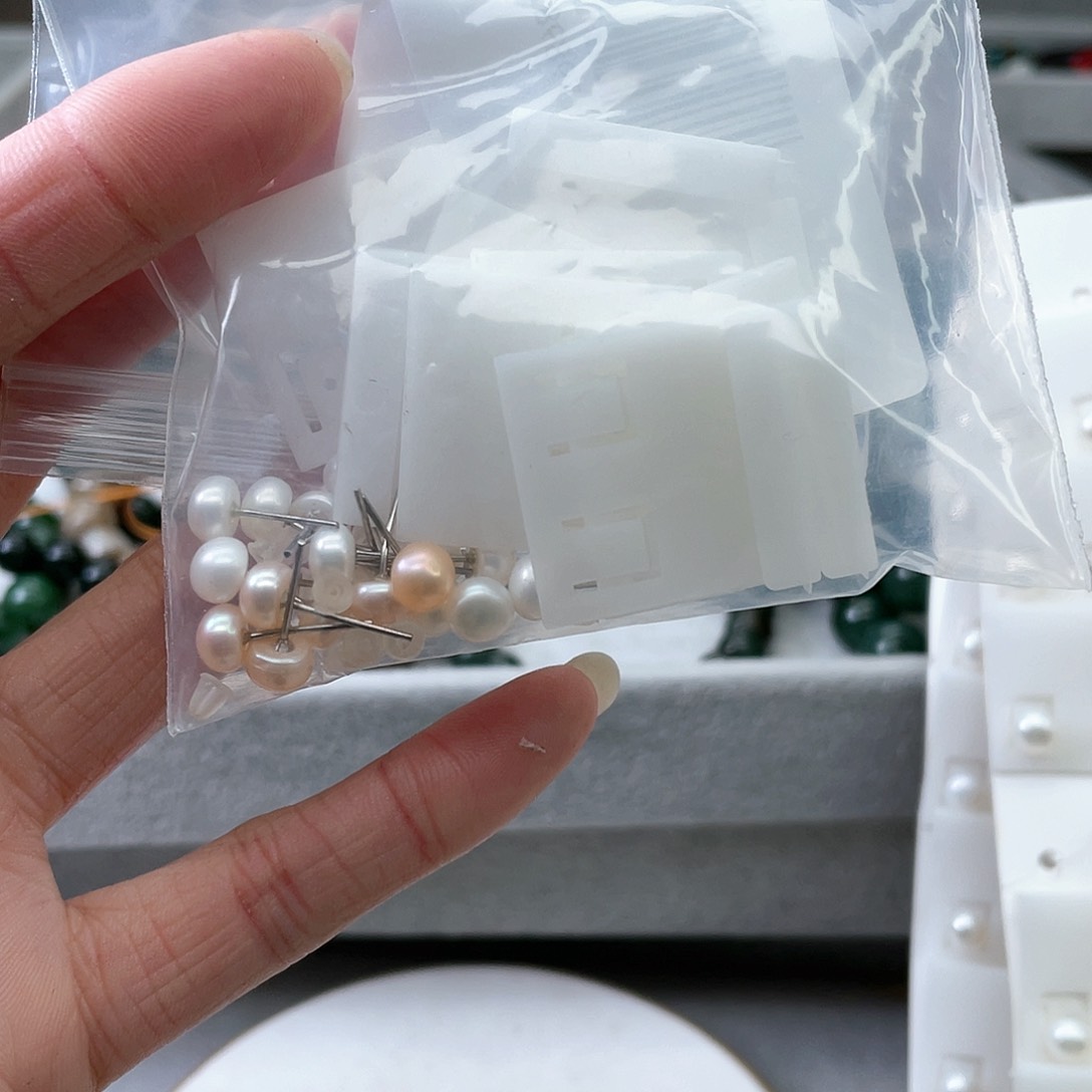 淡水珍珠耳饰未镶嵌潇****～珍珠耳钉1