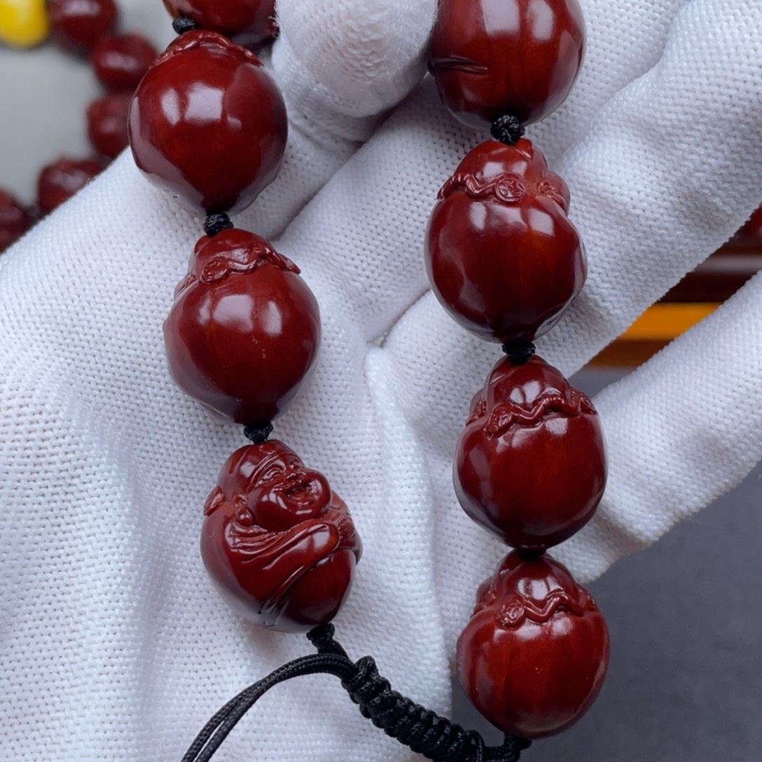 大***^手串/手链橄榄核财神