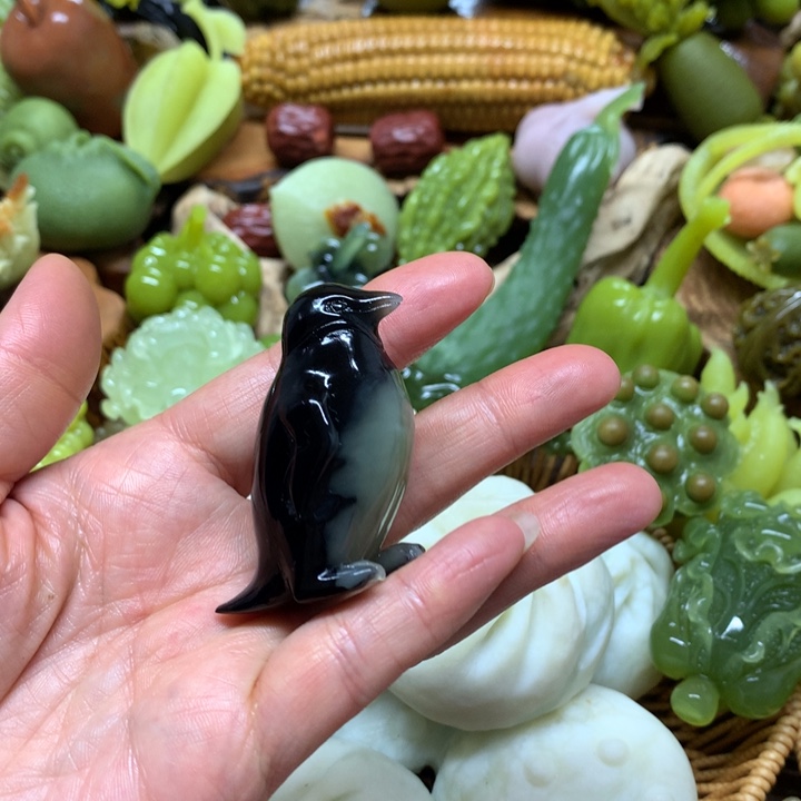 蛇纹石玉手把未镶嵌