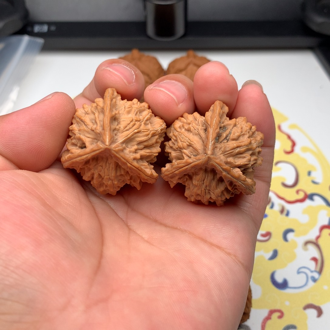 文玩核桃把件38全品公子帽正奔388