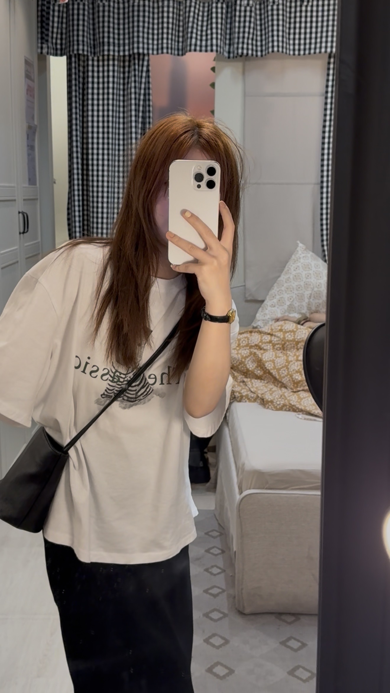 韩系ins小狗短袖T 6379