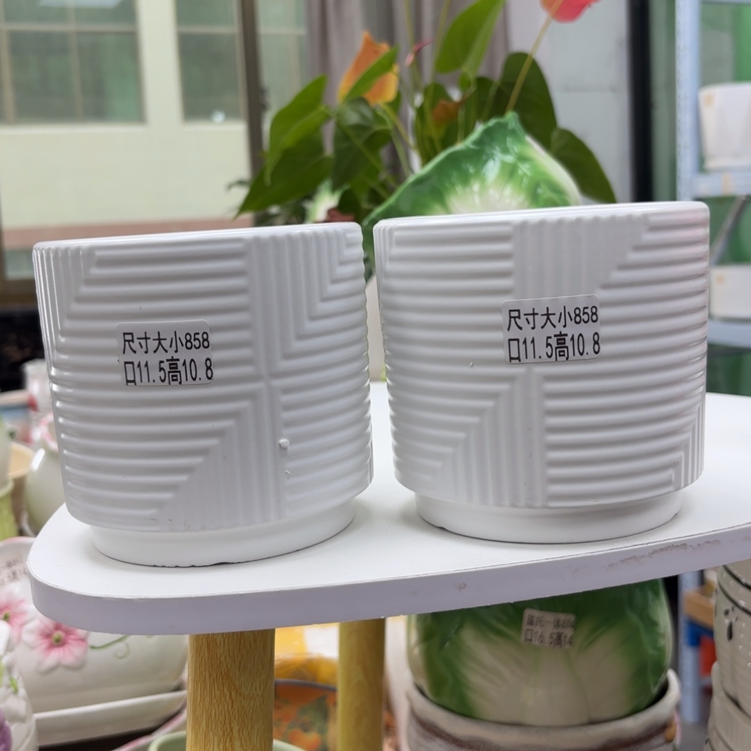 @夏西陶瓷花盆@@5858