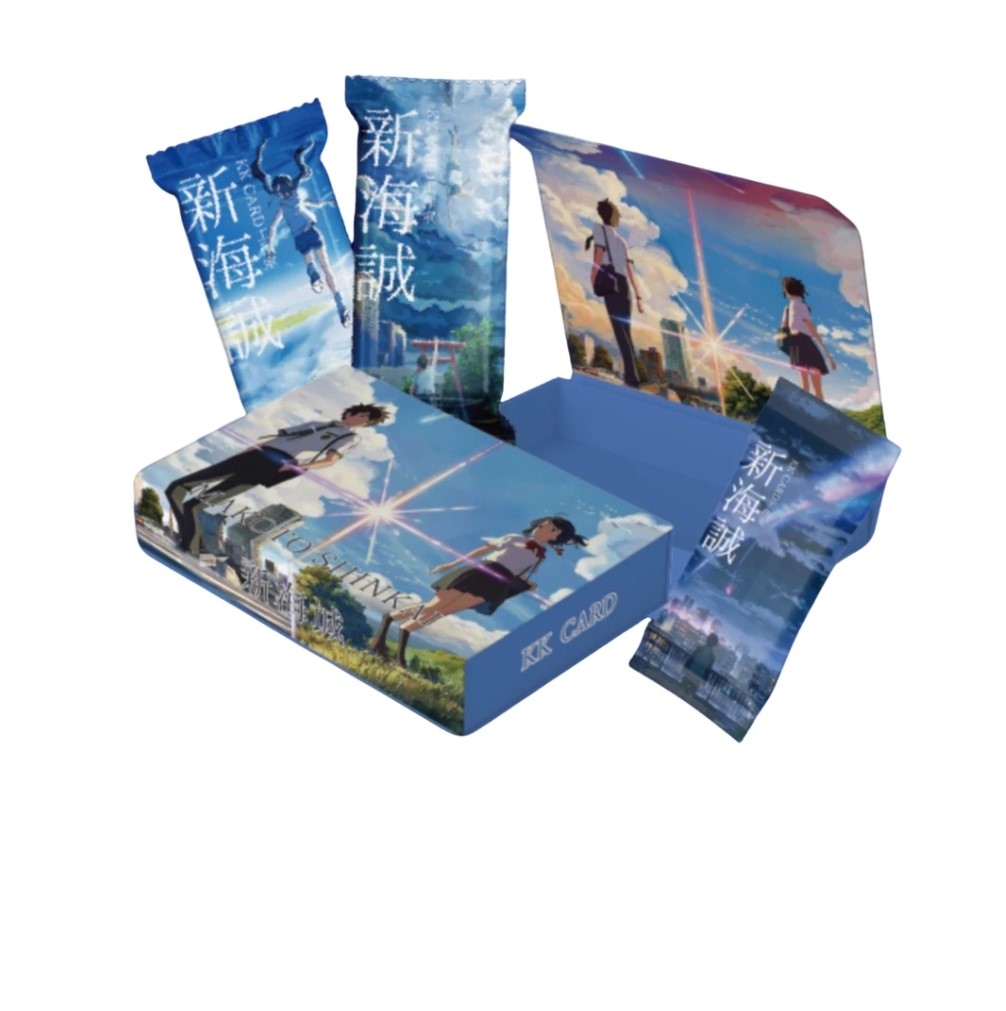 R【拆卡-玩法】KKcard《新海诚》你的名字第一弹收藏卡牌盲盒代拆