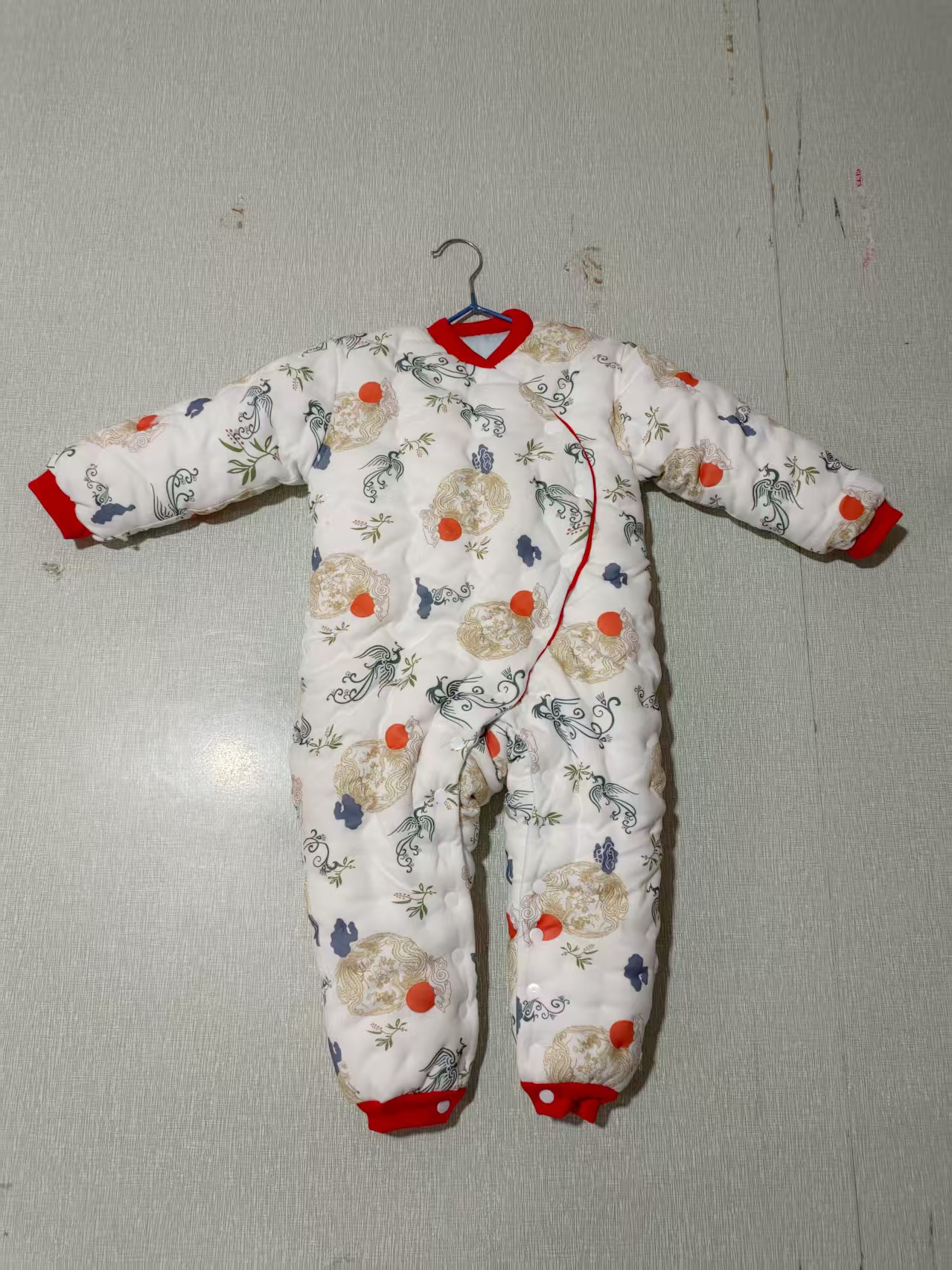 宝宝棉衣棉服新款加厚婴儿纯棉保暖冬季儿童圆领常规款