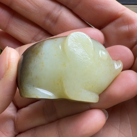 和田玉挂件未镶嵌发*呀