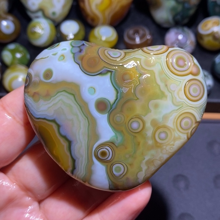 未镶嵌玛瑙/玉髓珠宝半成品15