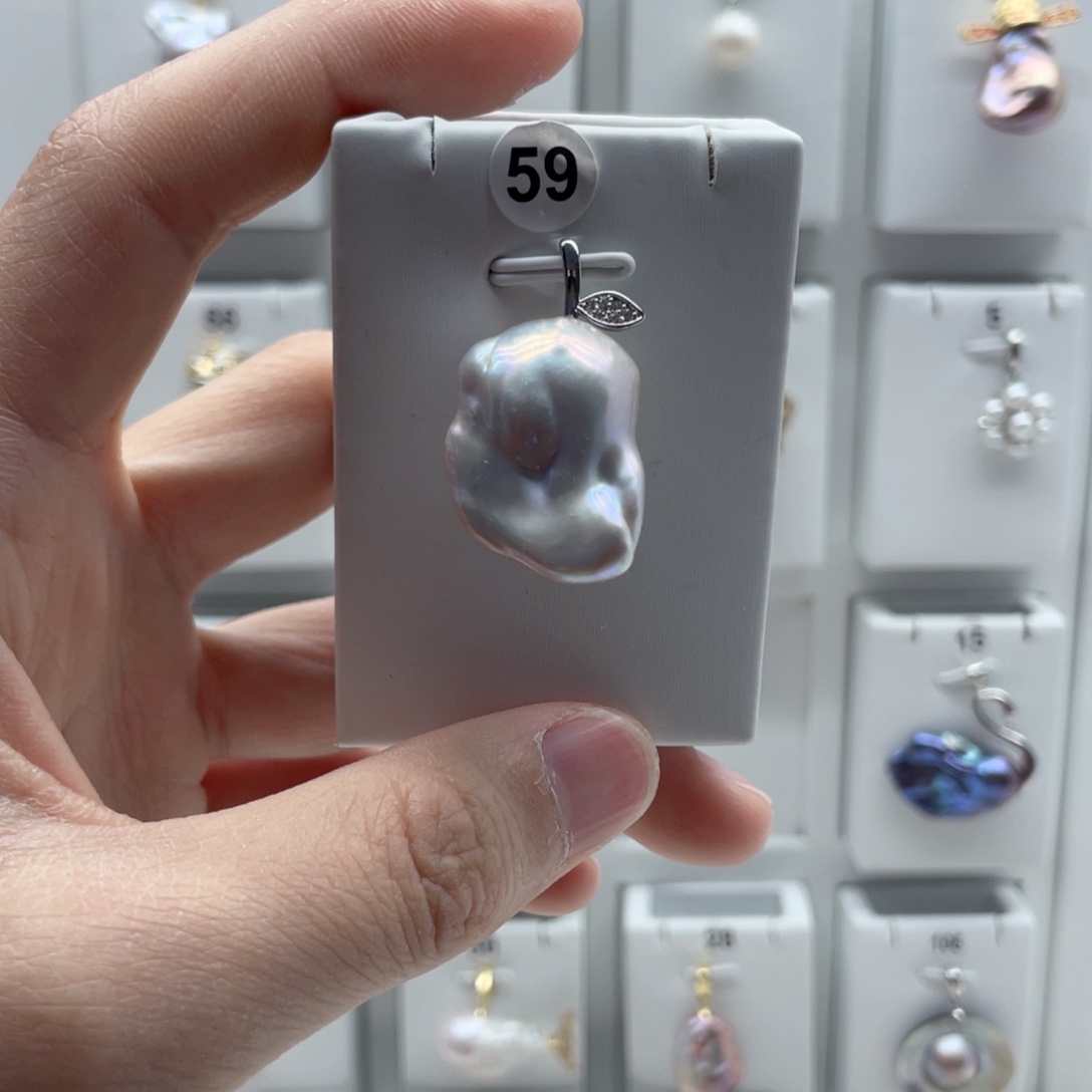 淡水珍珠颈饰合金