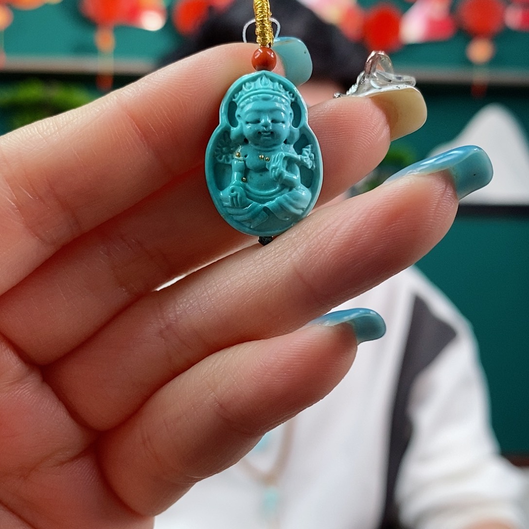 绿松石珠宝奇石未镶嵌