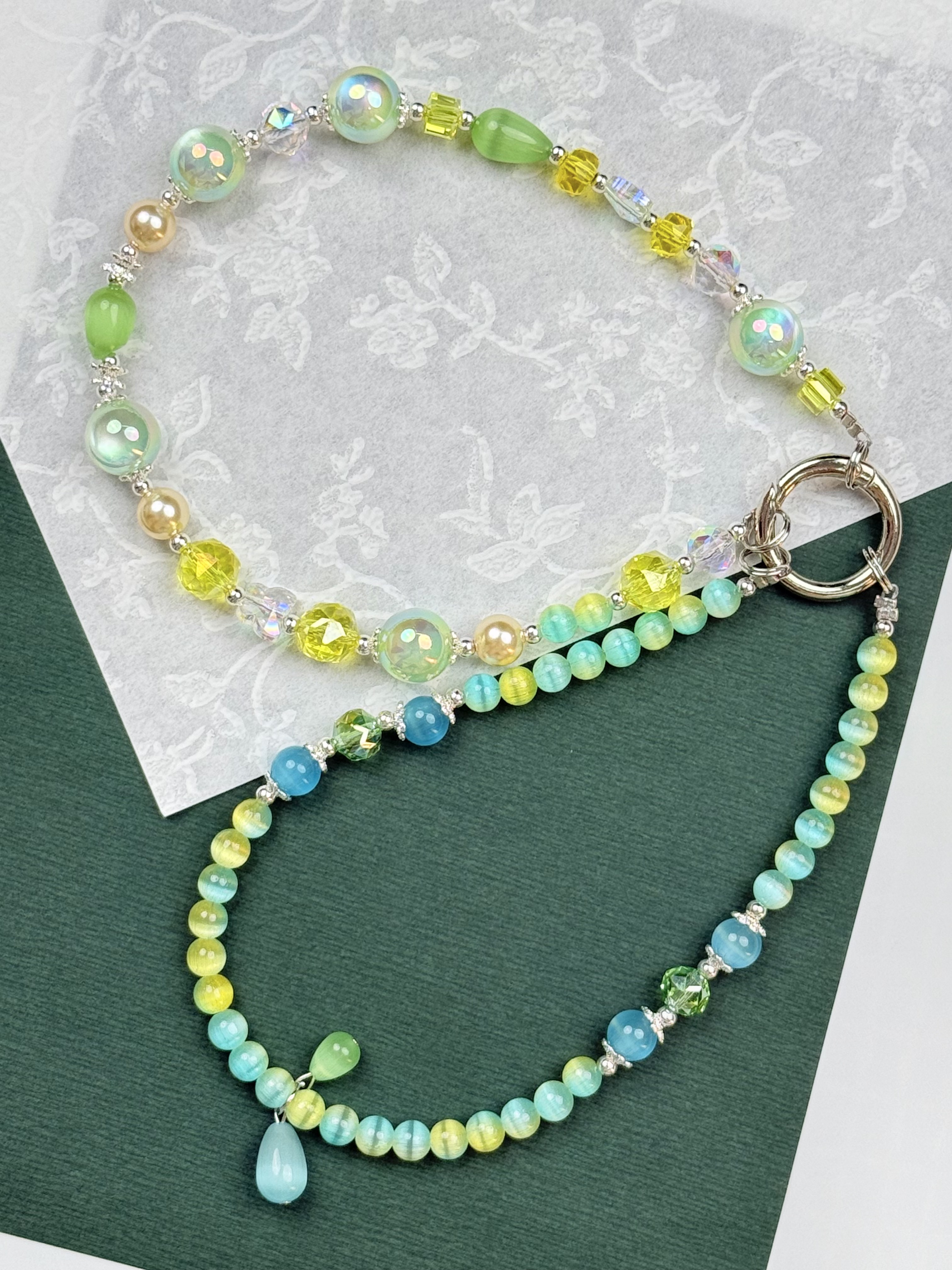 9-30（猫猫）DIY手工国风简约时尚手机饰品成品手机链