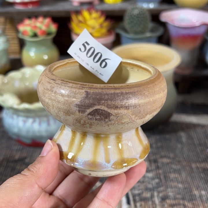 口6 手工花盆满30包邮