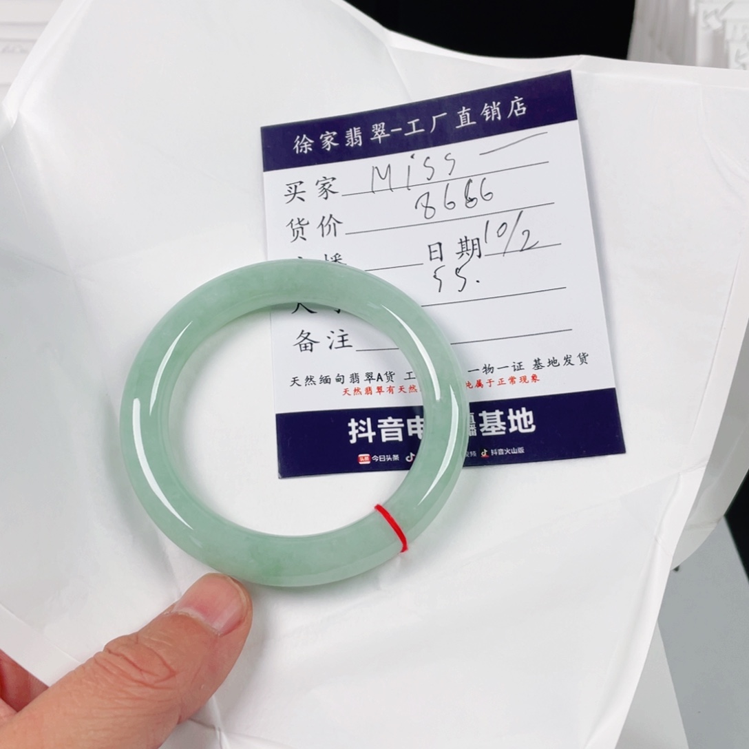 翡翠手镯未镶嵌M***~天然翡翠手镯a货
