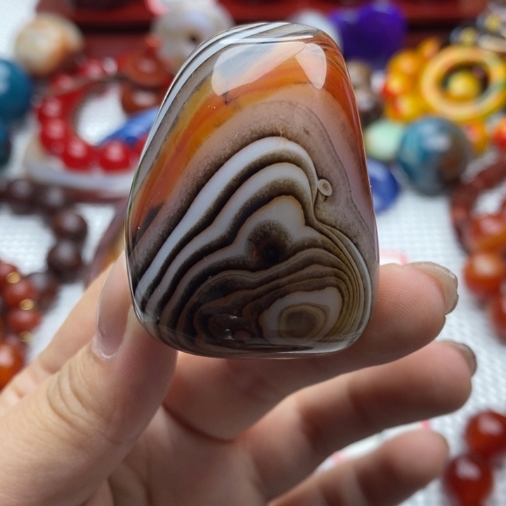 玛瑙/玉髓未镶嵌颈饰