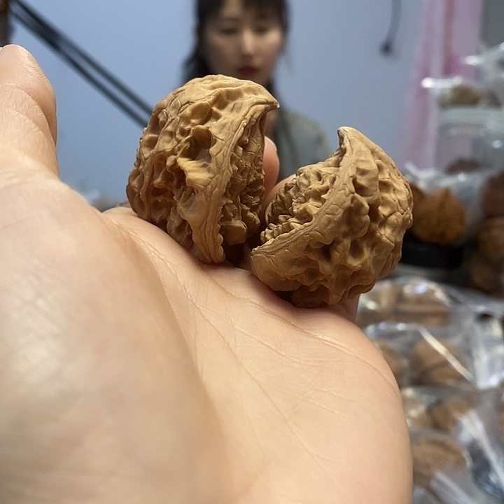 把件文玩核桃43蛇头