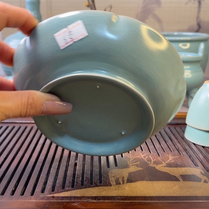 原产地汝瓷一一一一微