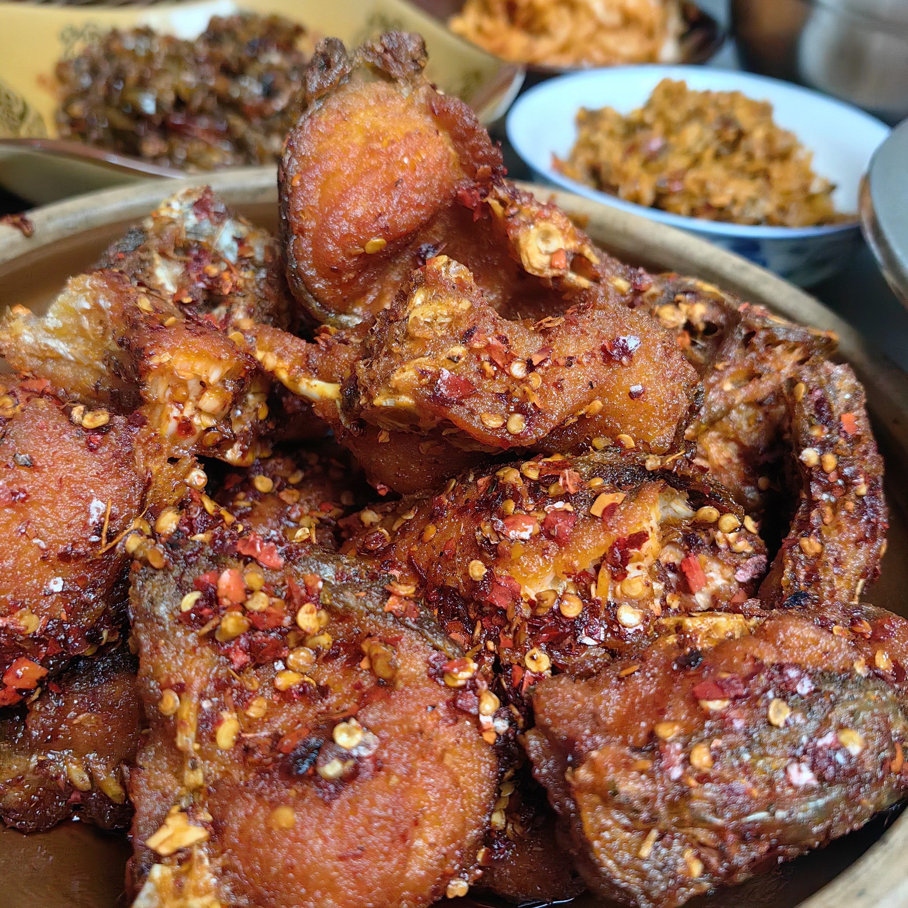 香辣鱼块香辣手撕鱼块湖南大清鱼地道湘味食用装