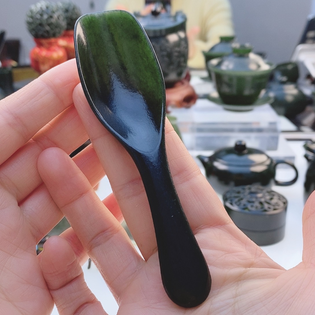 和田玉（青玉）把件未镶嵌