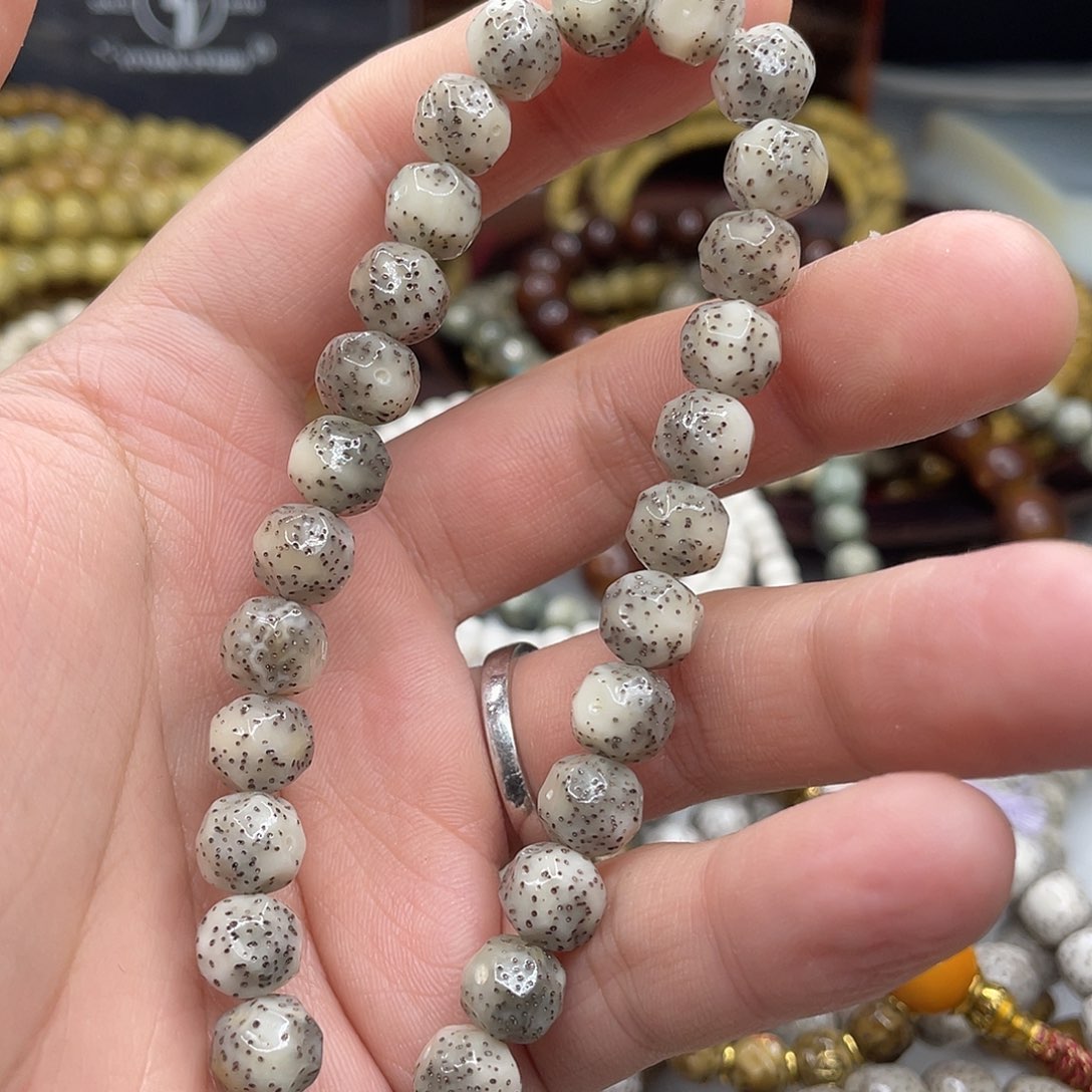 手串星月菩提s****y双银款9改全玉化