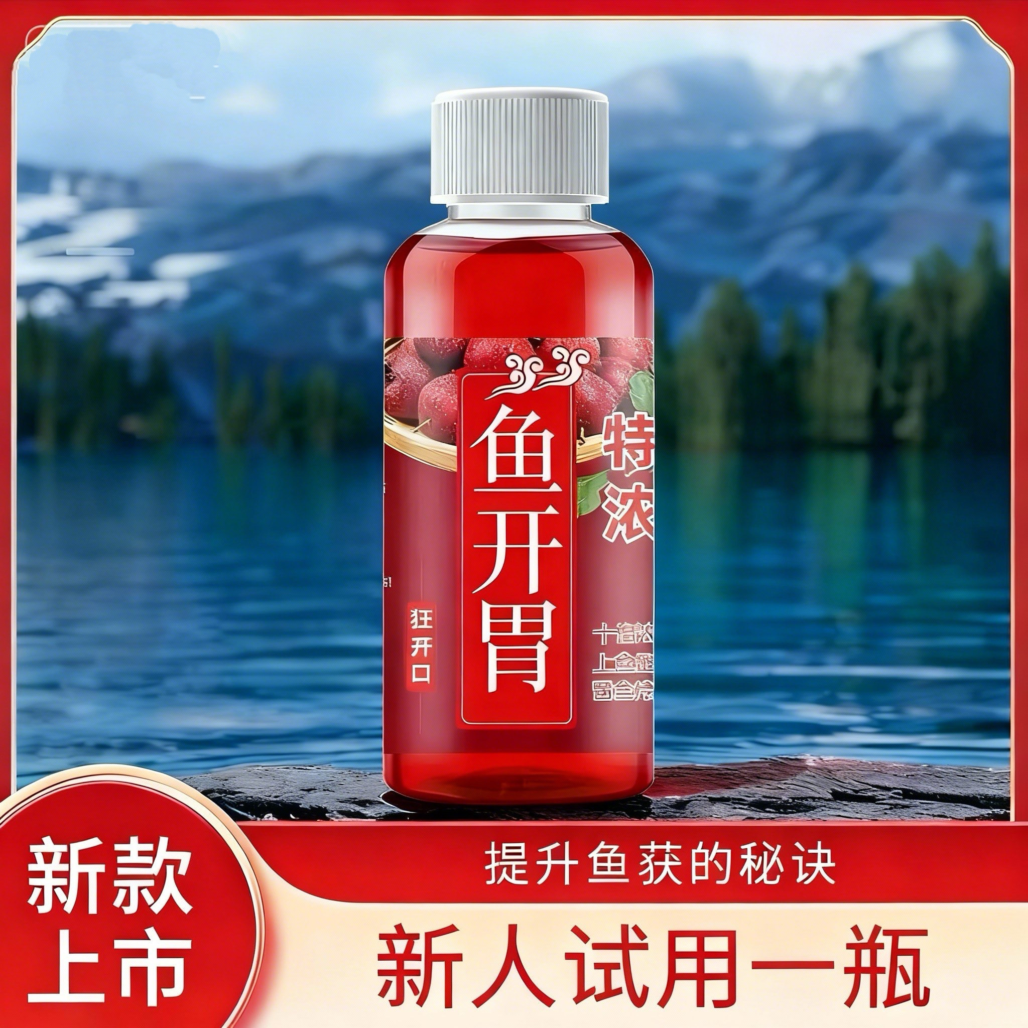 【到手两瓶】新品钓鱼钓开口诱鱼添加剂草鱼鲫鱼鲤鱼全鱼种通用