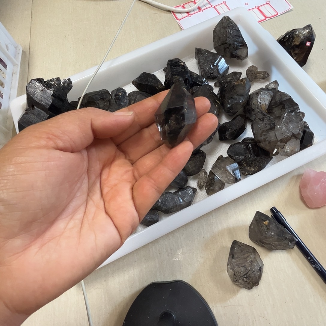 茶***喵水晶珠宝半成品未镶嵌