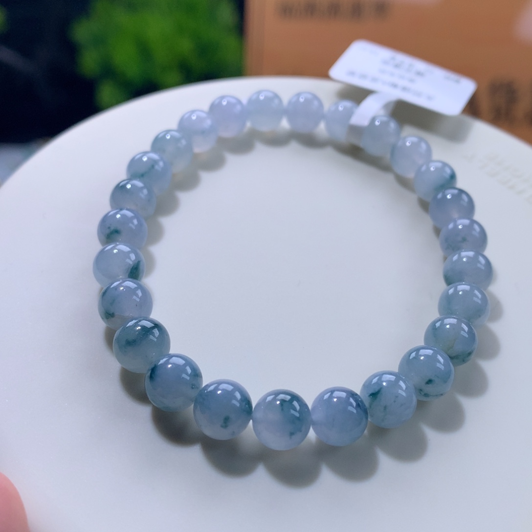 翡翠未镶嵌手链卡7