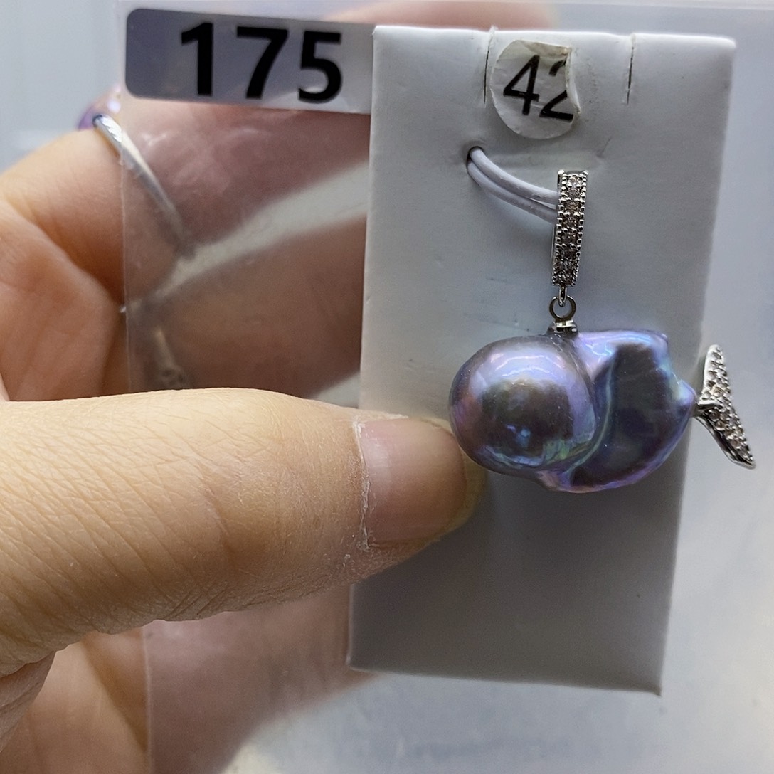 颈饰合金淡水珍珠