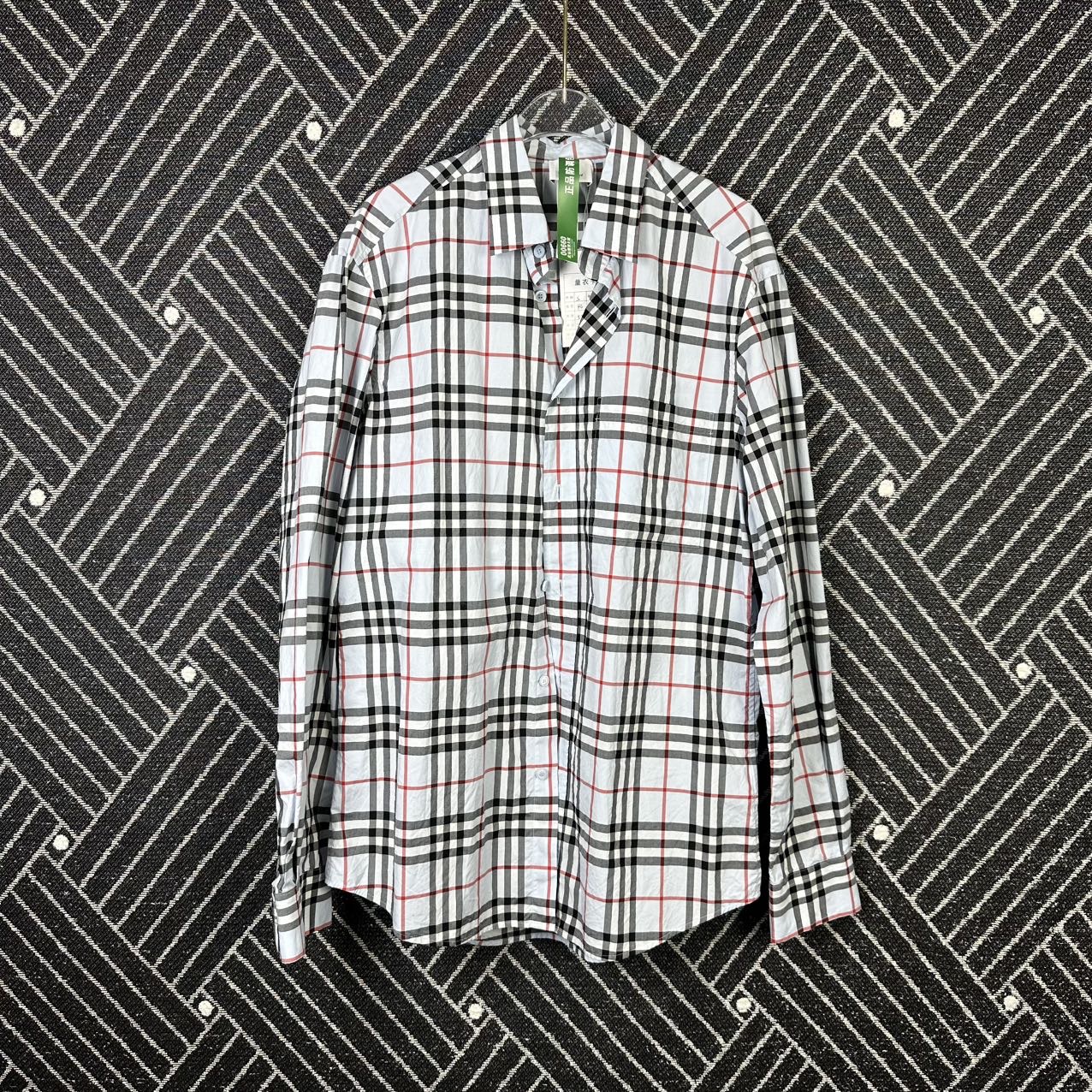 99新 BURBERRY/博柏利 99新 Burberry浅蓝色衬衫s码 18014