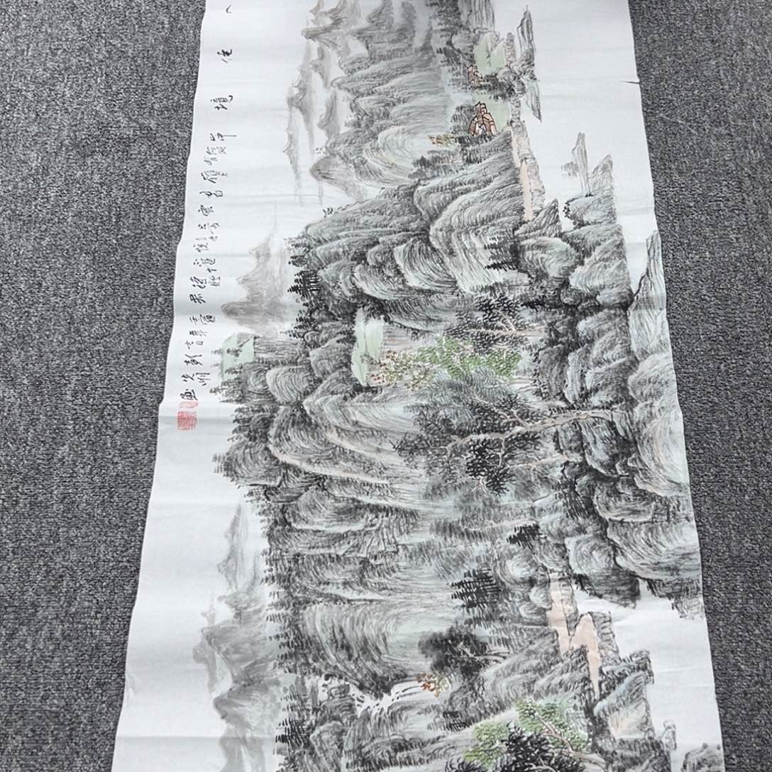 国画纯手绘字画宣纸