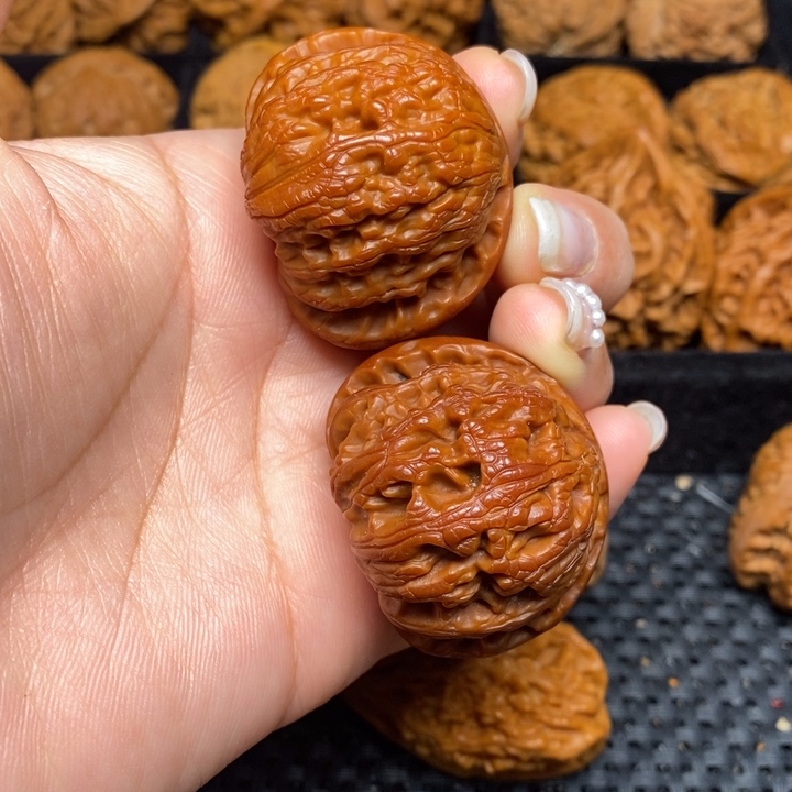 吊坠文玩核桃秦岭野生109