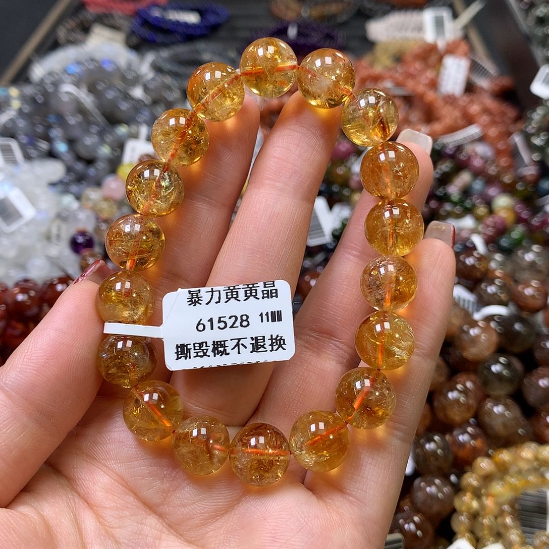 水晶手链未镶嵌，