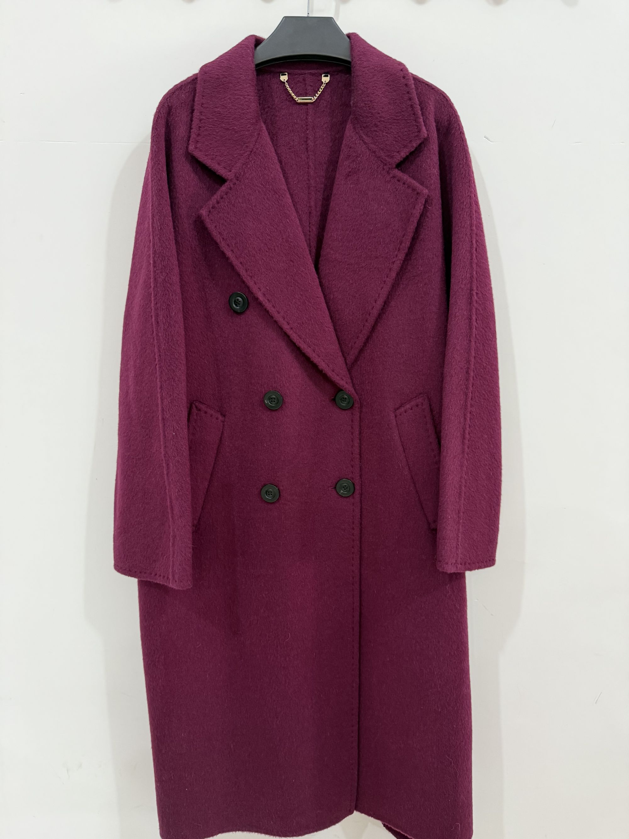 单色清货 801双面毛呢大衣