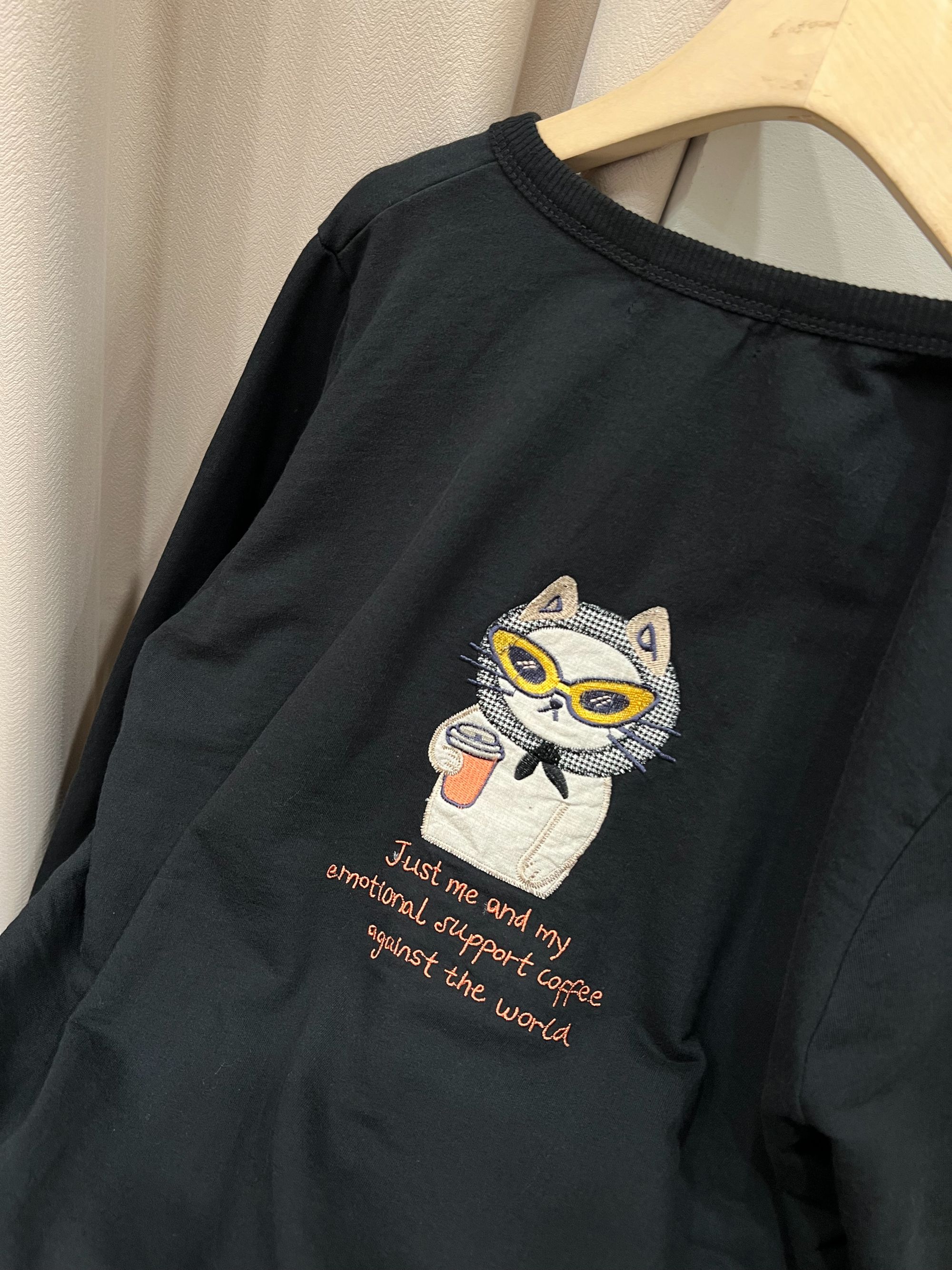  韩国正品不支持退换/DO/酷猫长袖/1025/10/19