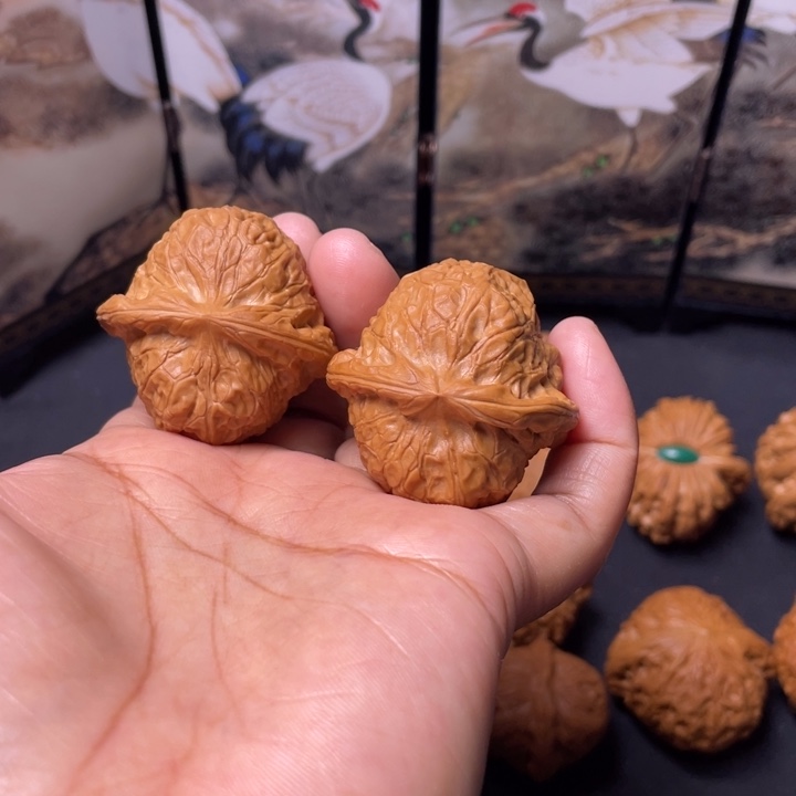 把件文玩核桃38南瓜墩