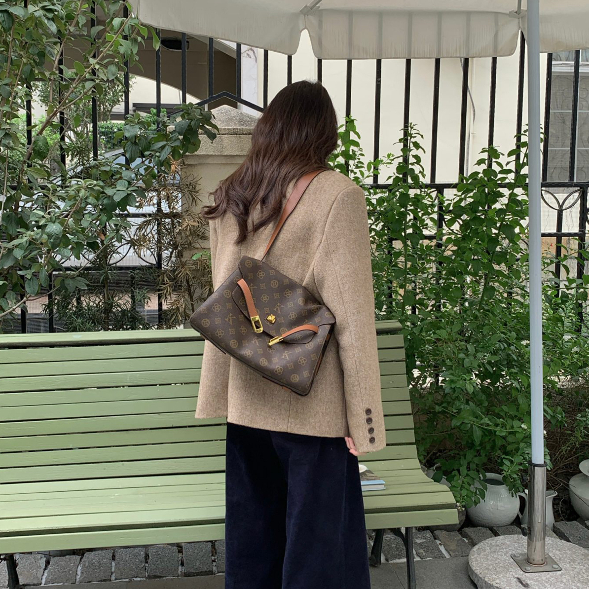 【凯莉包】优库迪斯！复古风百搭单肩斜挎通勤女包