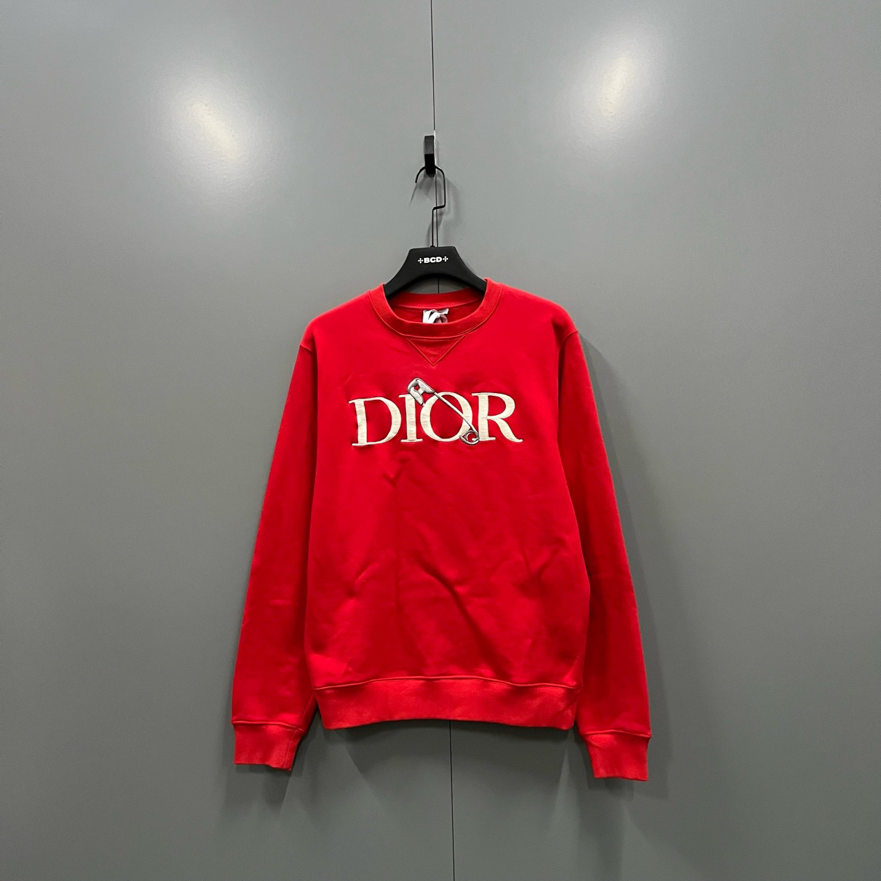 99新 DIOR/迪奥 别针logo卫衣 M码