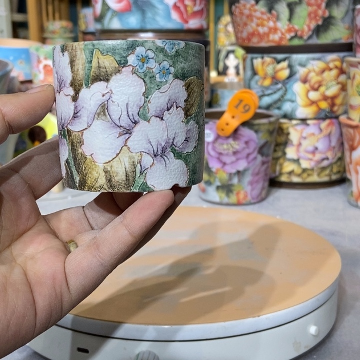 红陶景德镇艺术手绘作品