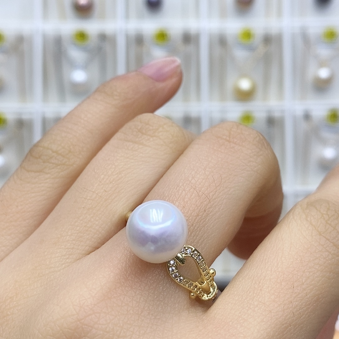 未镶嵌淡水珍珠吊坠(赠链)