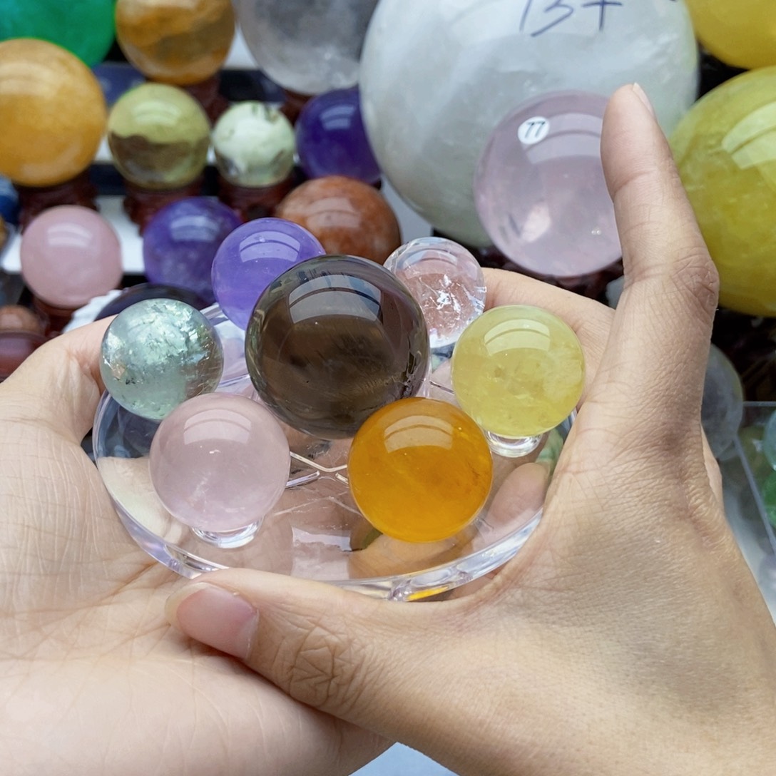 水晶珠宝半成品未镶嵌?**?3号