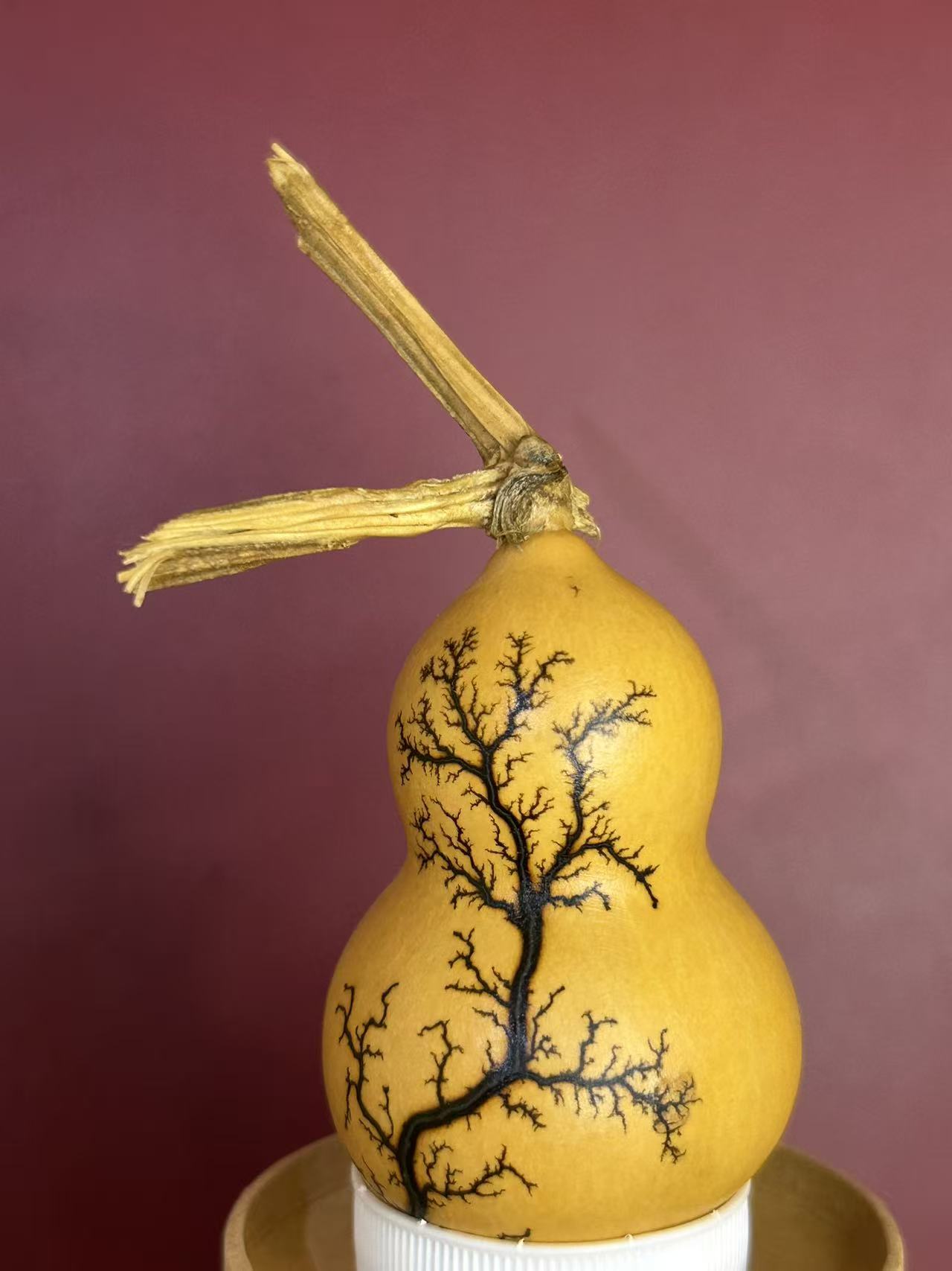 电击葫芦天然小葫芦挂件车挂件文玩葫芦雷击葫芦电击纹葫芦摆件