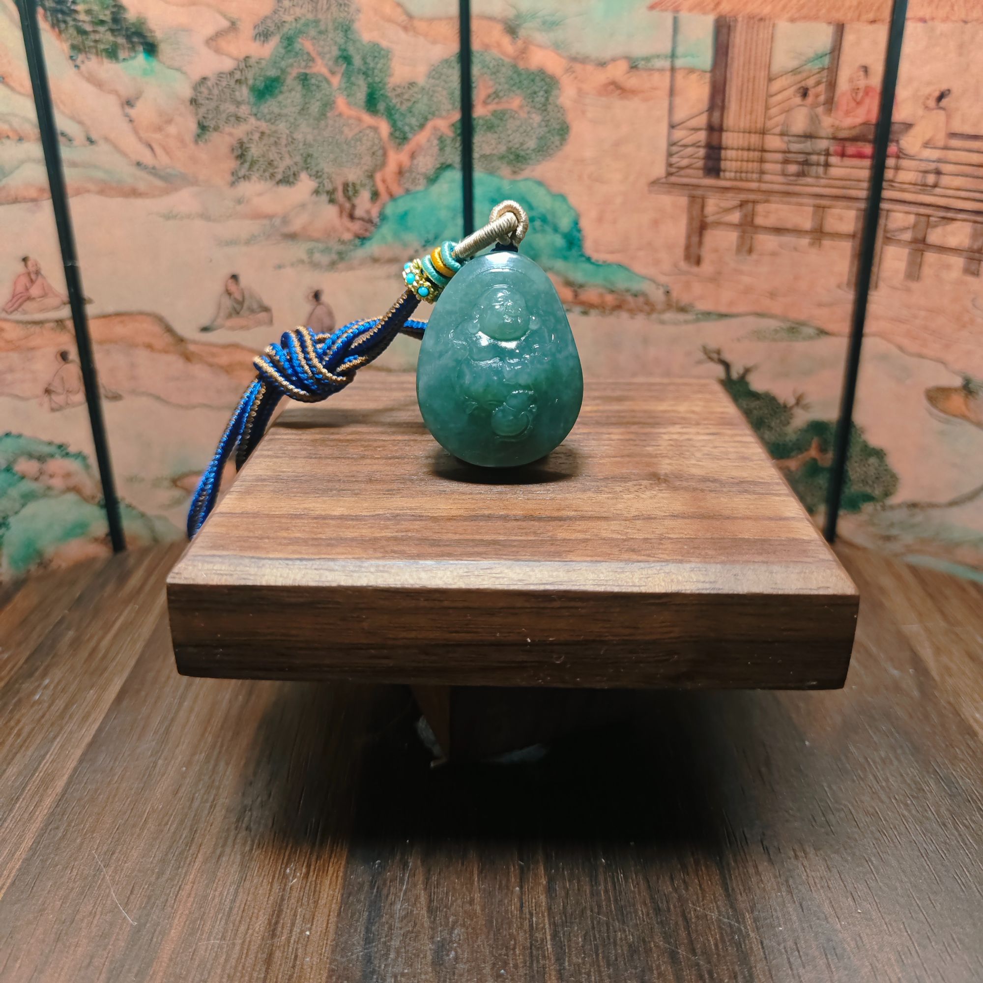 M和田玉佛公吊坠1583