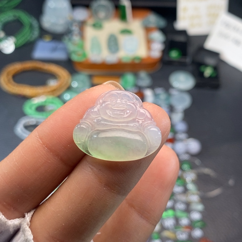 【闪购商品】翡翠挂件未镶嵌佛