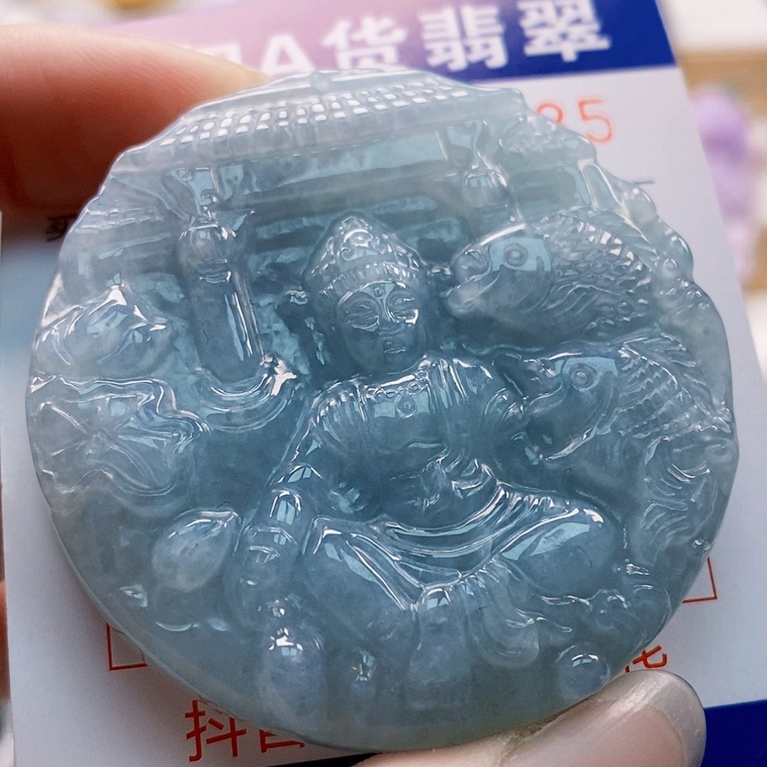 吊坠(不含链)未镶嵌翡翠