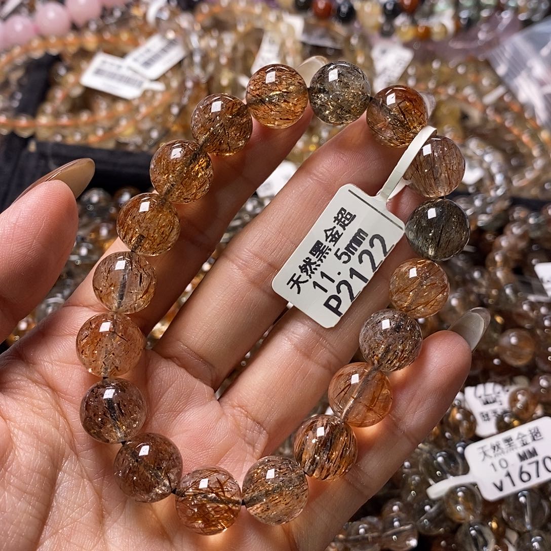 水晶未镶嵌手链水