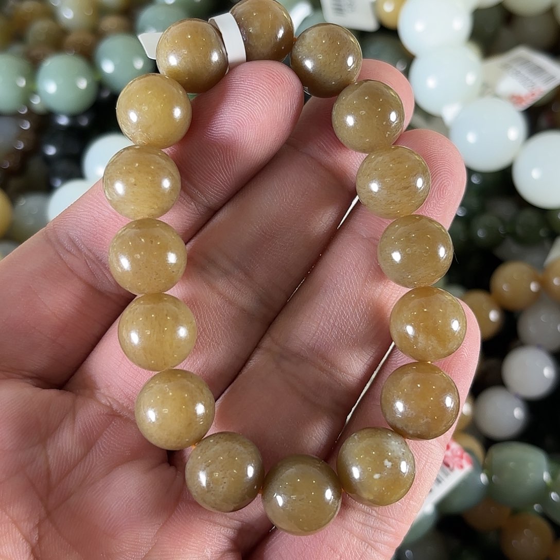 和田玉手链未镶嵌W55