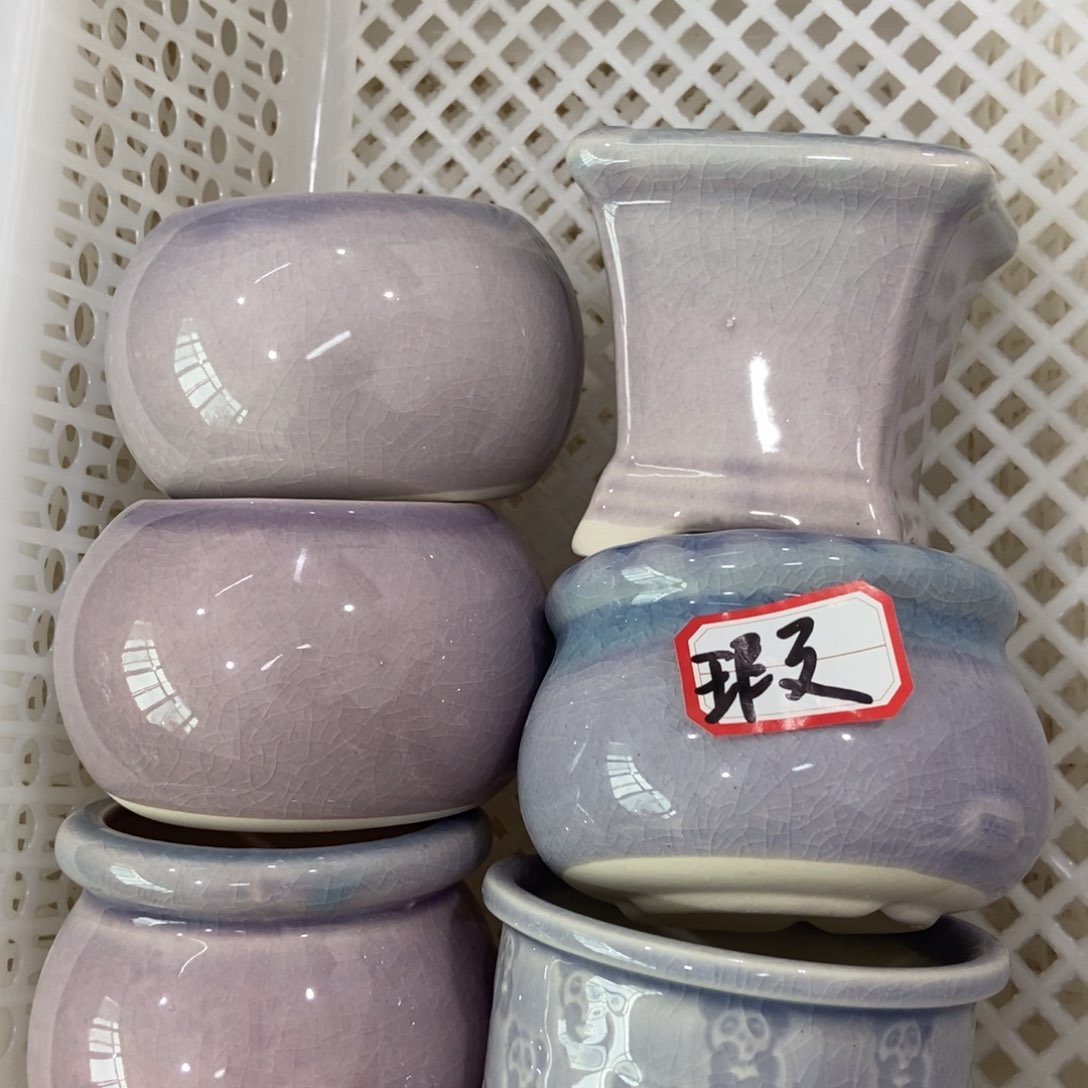 红陶高温陶瓷花盆