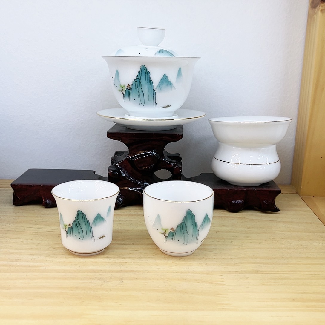 不要公杯，马蹄杯6个，龙蛋杯2个